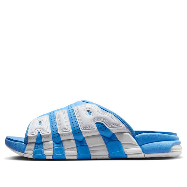 Тапочки air more uptempo slides 'unc' Nike, синий
Тапочки air more uptempo slides 'unc' Nike, синий