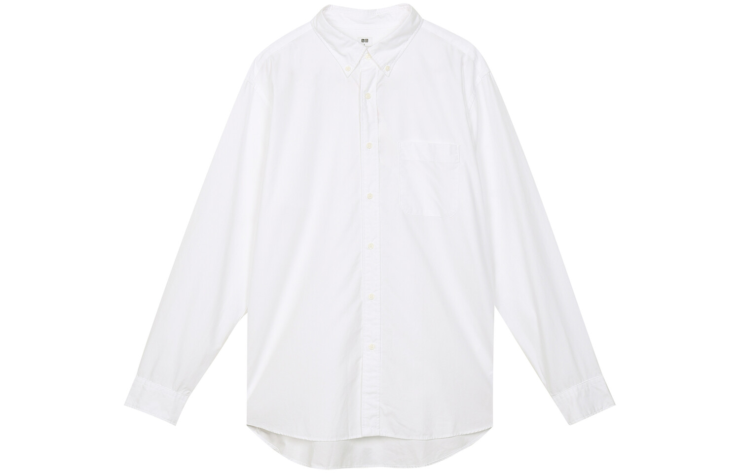 Рубашка унисекс белая Uniqlo, белый
Рубашка унисекс белая Uniqlo, белый