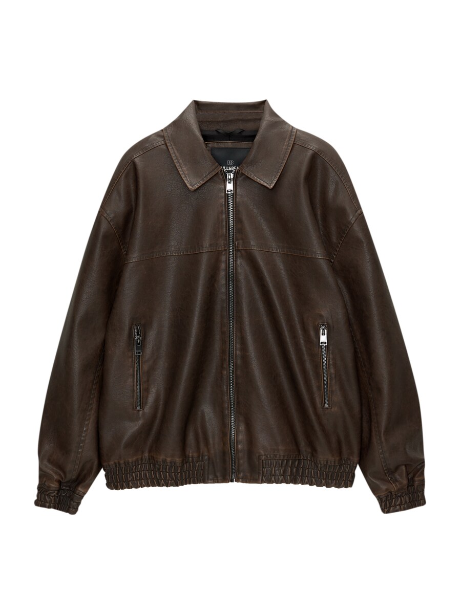 Куртка межсезонная Pull&Bear, темно-коричневый
Куртка межсезонная Pull&Bear, темно-коричневый