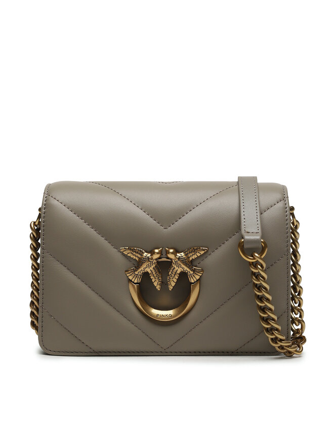 Сумочка Love Click Mini AI 23-24 PLTT 100067 A136 Pinko, серый
Сумочка Love Click Mini AI 23-24 PLTT 100067 A136 Pinko, серый