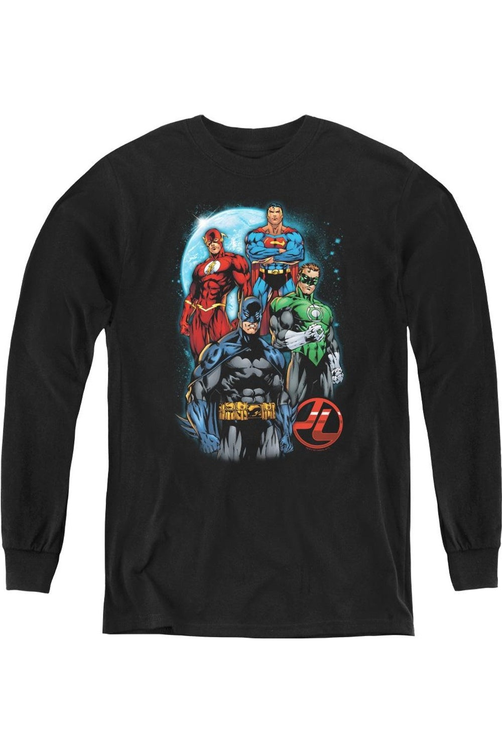 Футболка с длинным рукавом "Лига справедливости Америки: Четверо молодых" Gildan, черный
Футболка с длинным рукавом "Лига справедливости Америки: Четверо молодых" Gildan, черный