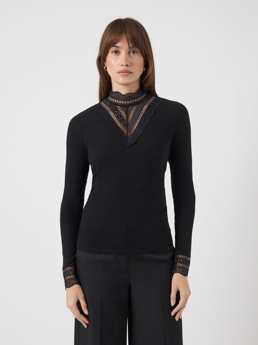 Топ YAS YASELLINA HIGH NECK, Black
Топ YAS YASELLINA HIGH NECK, Black