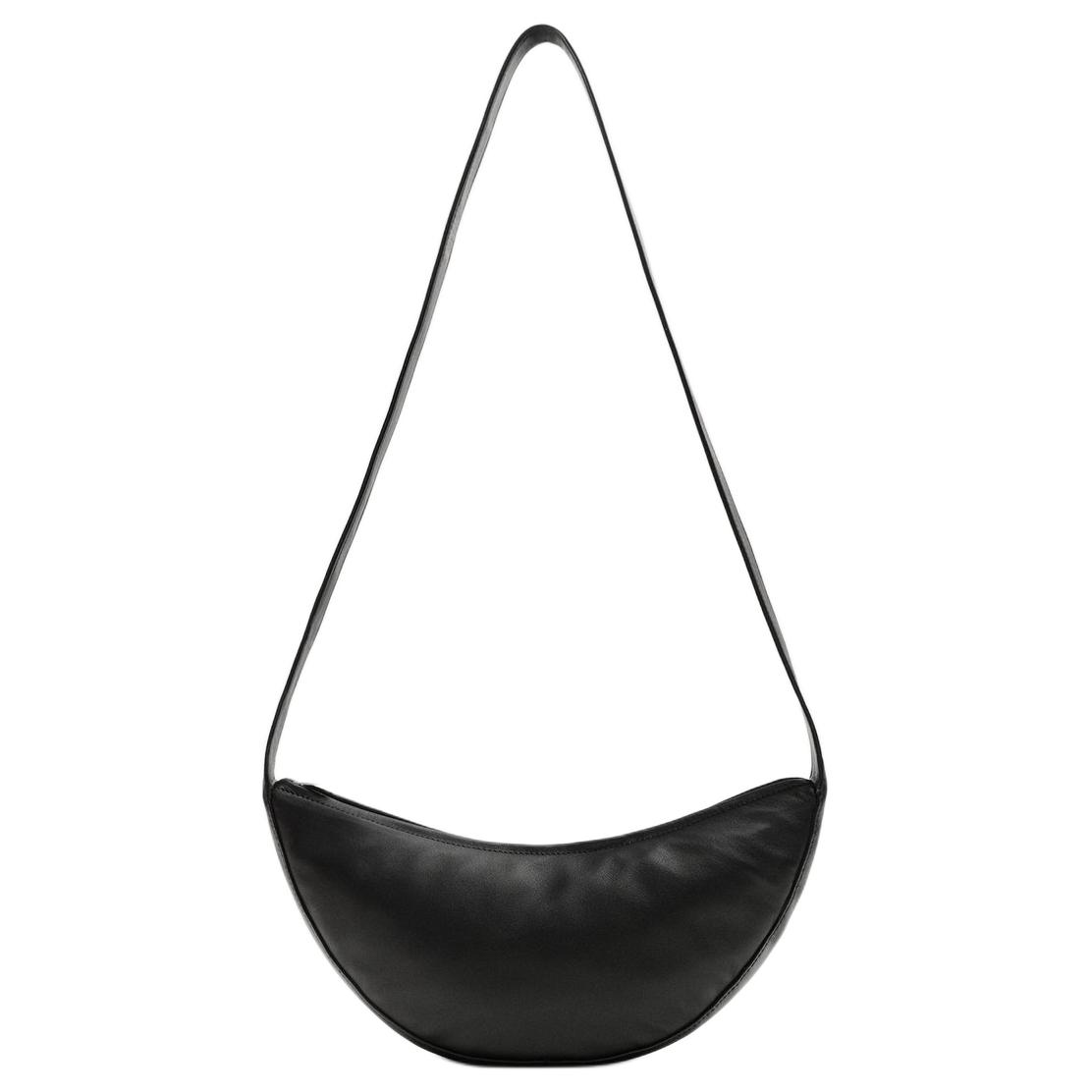 Кожаная наплечная сумка через плечо, повседневная мужская черная ZARA
Кожаная наплечная сумка через плечо, повседневная мужская черная ZARA