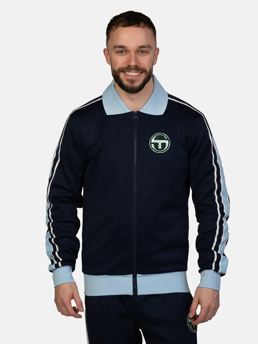 Тренировочная куртка Sergio Tacchini "Тренировочная куртка Sergio Tacchini MONTE TRACK TOP", без капюшона, на молнии, синий
Тренировочная куртка Sergio Tacchini "Тренировочная куртка Sergio Tacchini MONTE TRACK TOP", без капюшона, на молнии, синий
