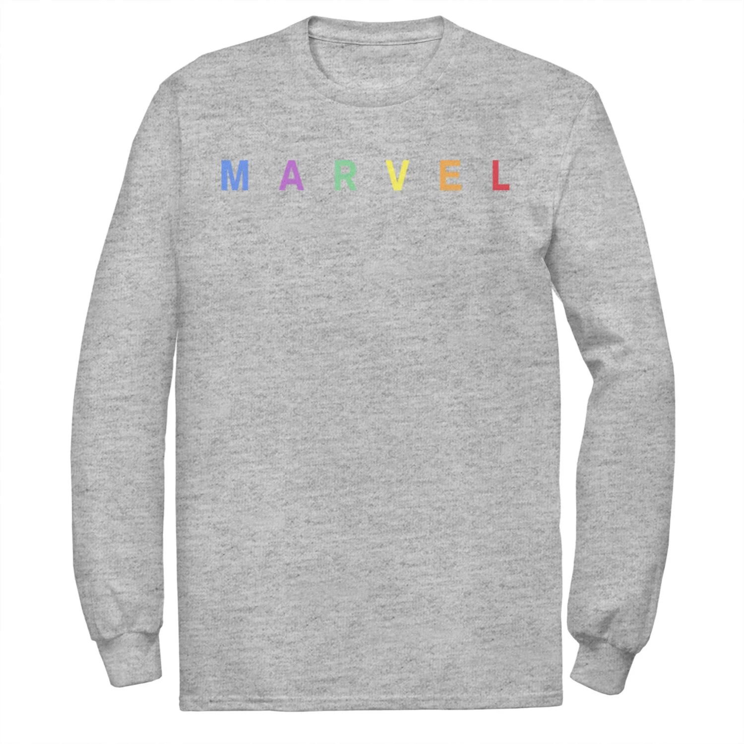 Мужская футболка с графическим логотипом Marvel Rainbow Licensed Character
Мужская футболка с графическим логотипом Marvel Rainbow Licensed Character