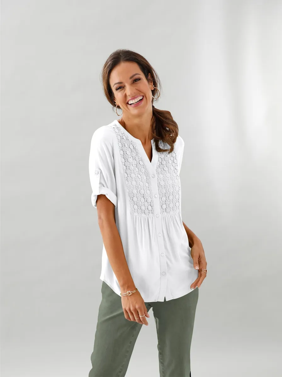 Длинная блузка Inspirations Inspirationen, цвет Ecru
Длинная блузка Inspirations Inspirationen, цвет Ecru