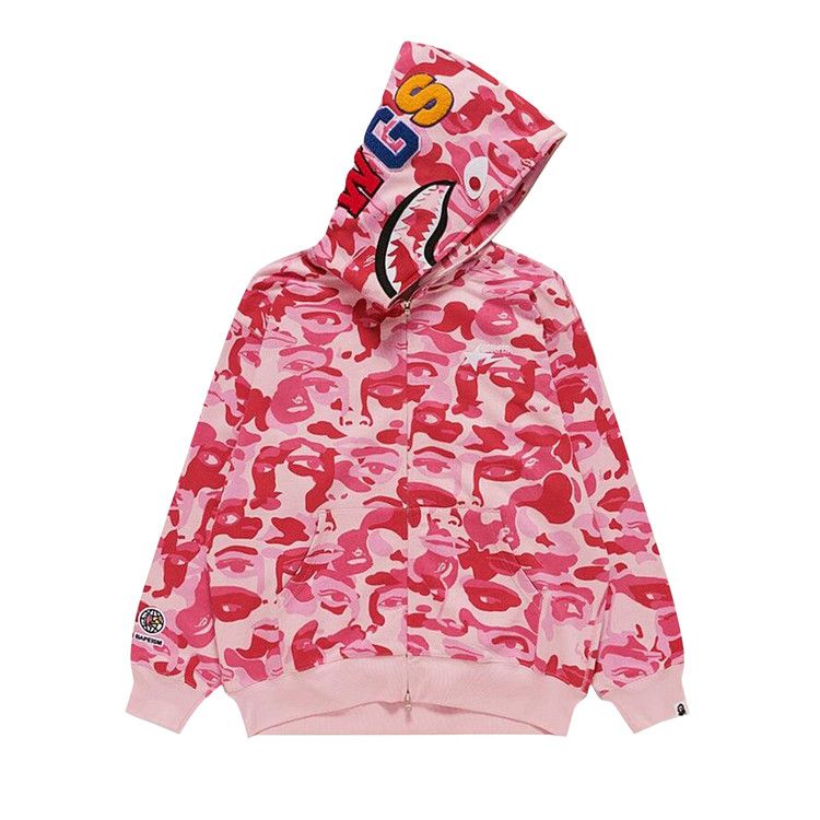 Худи BAPE x KidSuper Camo Shark Full Zip Hoodie, Pink
Худи BAPE x KidSuper Camo Shark Full Zip Hoodie, Pink