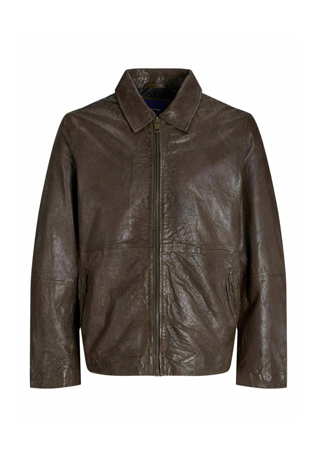 Кожаная куртка Jack & Jones, коричневый
Кожаная куртка Jack & Jones, коричневый