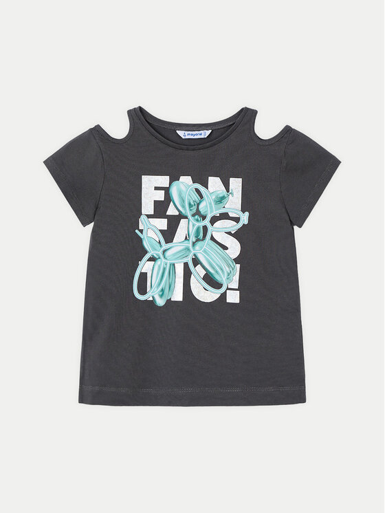 Блузка обычного кроя 3056 Mayoral, черный 
Блузка обычного кроя 3056 Mayoral, черный