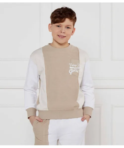 Толстовка Oversize fit Guess, бежевый
Толстовка Oversize fit Guess, бежевый