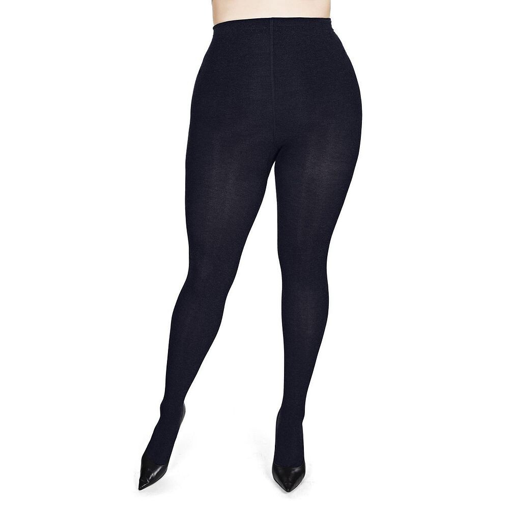 Очень широкие плоские трикотажные колготки королевского размера MeMoi, темно-синий
Очень широкие плоские трикотажные колготки королевского размера MeMoi, темно-синий