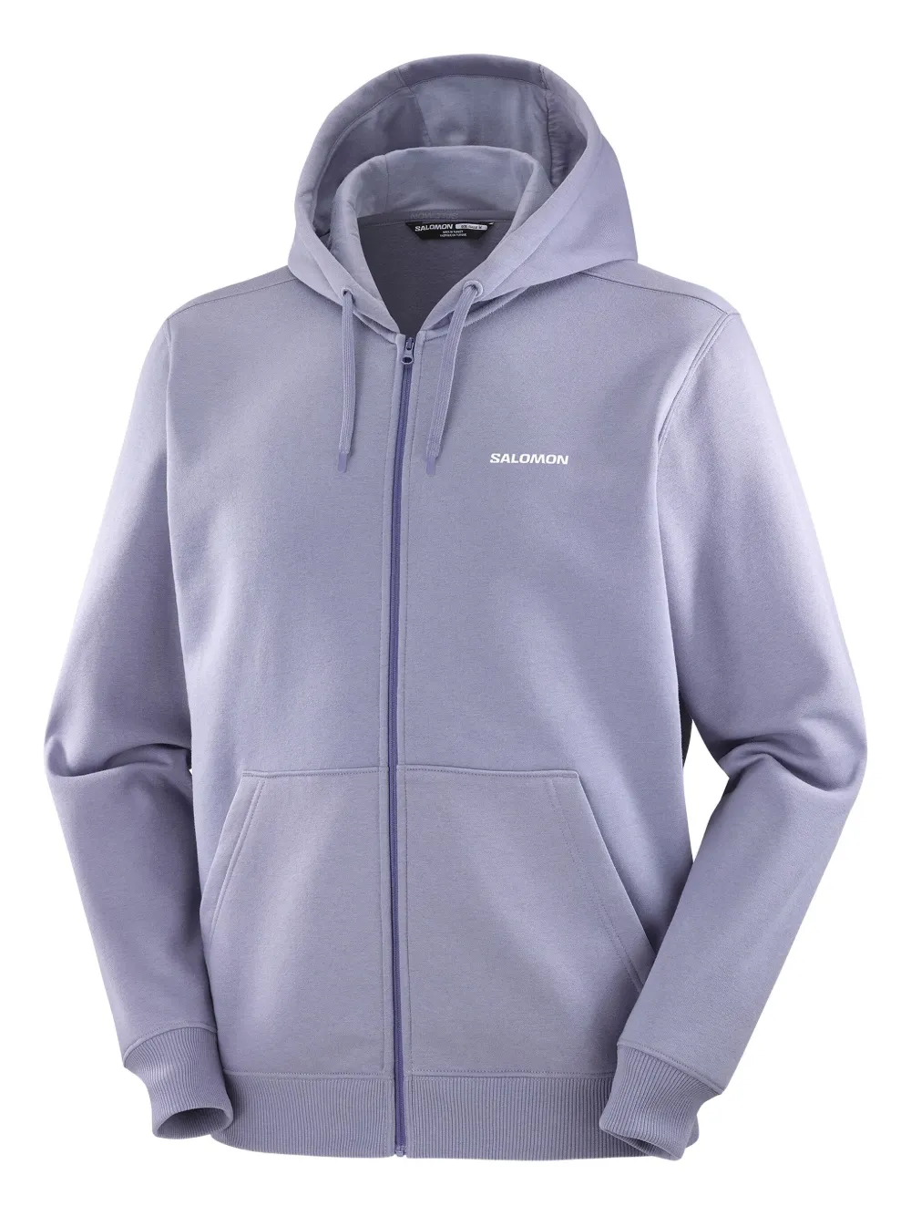 Худи на молнии с логотипом Salomon, фиолетовый
Худи на молнии с логотипом Salomon, фиолетовый