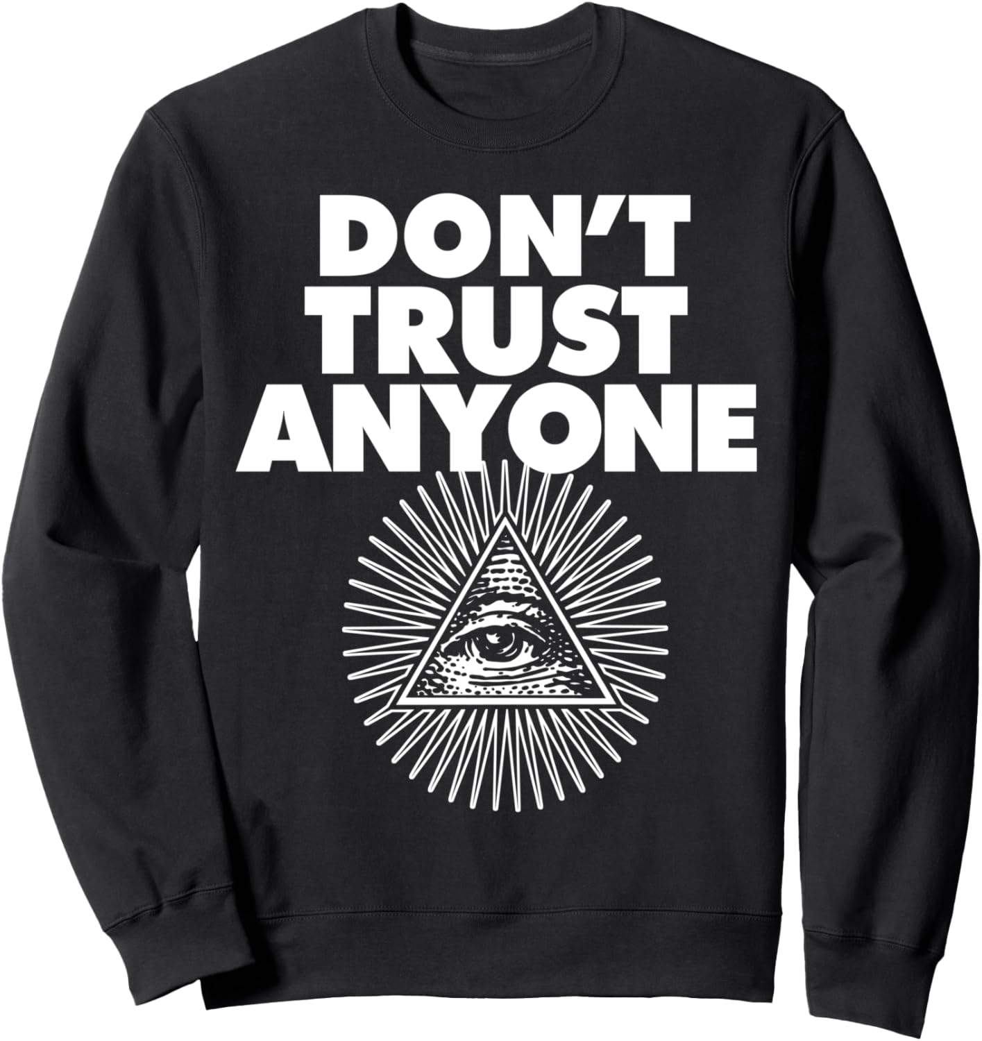 Толстовка «Иллюминати: Никому не доверяй», черная Miftees Illuminati Tees
Толстовка «Иллюминати: Никому не доверяй», черная Miftees Illuminati Tees