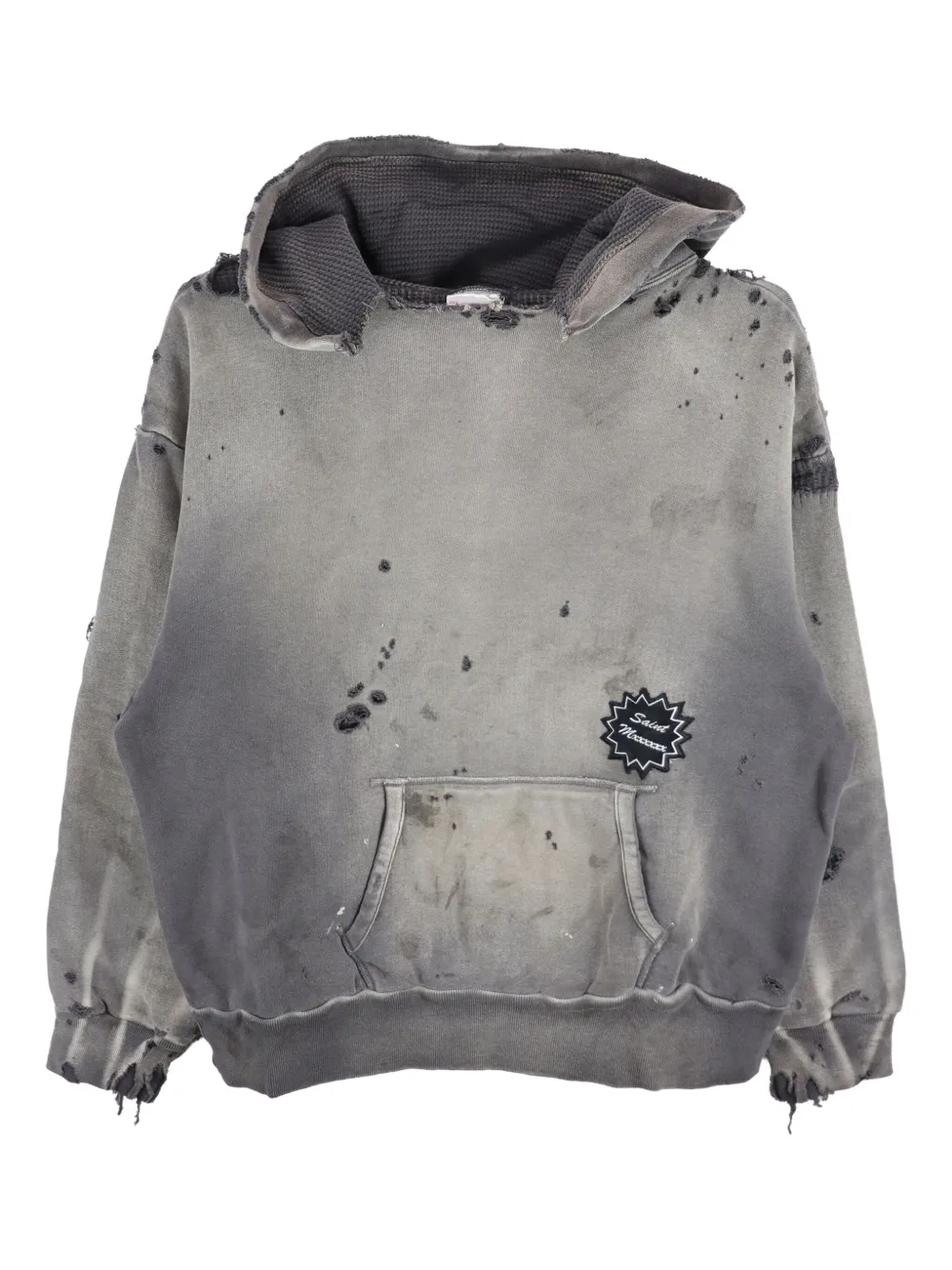 Толстовка с потертостями SAINT MXXXXXX, серый
Толстовка с потертостями SAINT MXXXXXX, серый