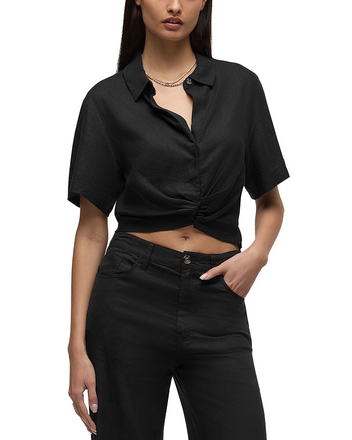 Короткий рукав Узелковая рубашка Hudson, черный
Короткий рукав Узелковая рубашка Hudson, черный