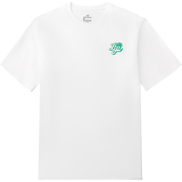 361° Футболка мужская белая с круглым вырезом умеренного прямого кроя
361° Футболка мужская белая с круглым вырезом умеренного прямого кроя