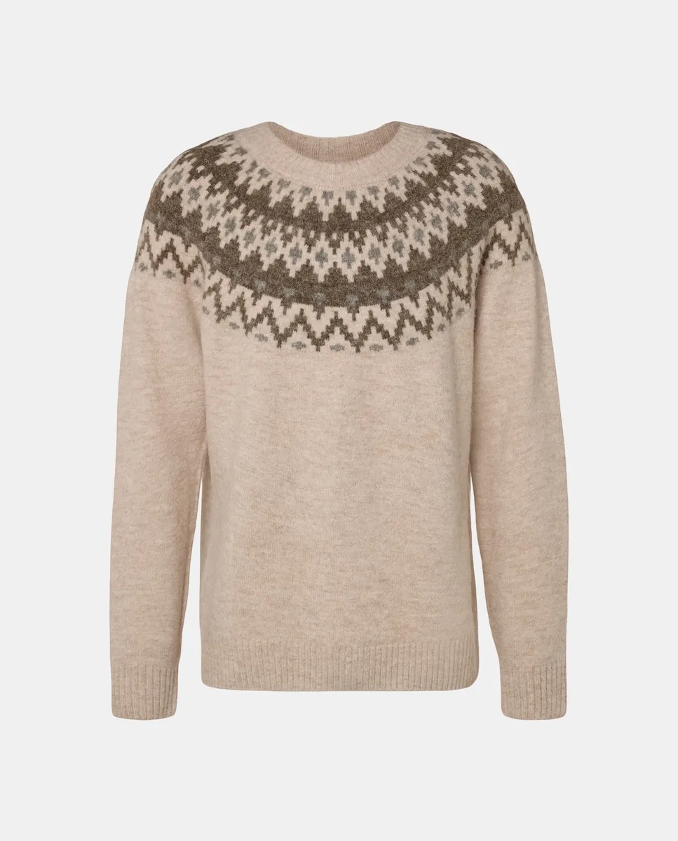 Мужской джемпер с круглым вырезом, жаккардовый с греческим узором Green Coast, светло-серый
Мужской джемпер с круглым вырезом, жаккардовый с греческим узором Green Coast, светло-серый