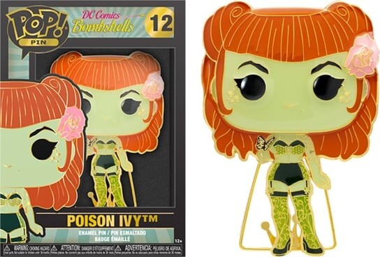 DC Comics — большая эмалированная булавка № 13 — ядовитый плющ Funko
DC Comics — большая эмалированная булавка № 13 — ядовитый плющ Funko