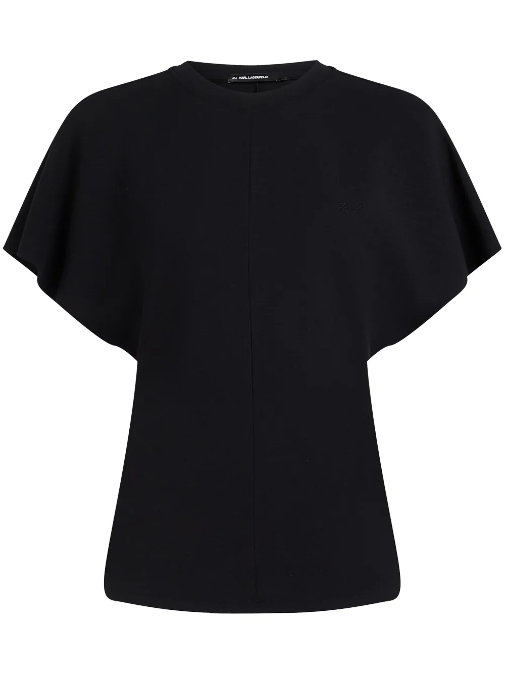 Топ с круглым вырезом KARL LAGERFELD, черный
Топ с круглым вырезом KARL LAGERFELD, черный