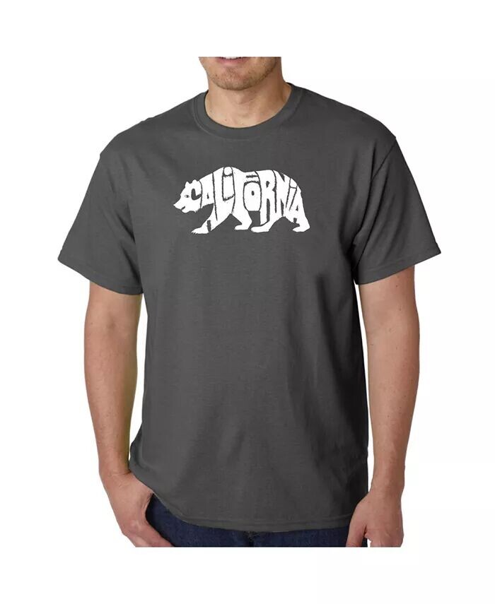 Футболка мужская Word Art - California Bear LA Pop Art, серый 
Футболка мужская Word Art - California Bear LA Pop Art, серый