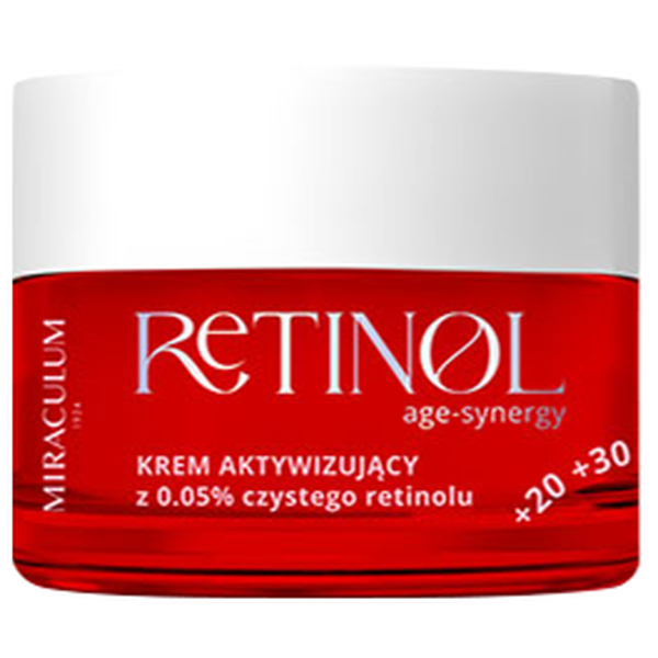 Активирующий крем для лица с ретинолом, 50 мл Miraculum Retinol
Активирующий крем для лица с ретинолом, 50 мл Miraculum Retinol