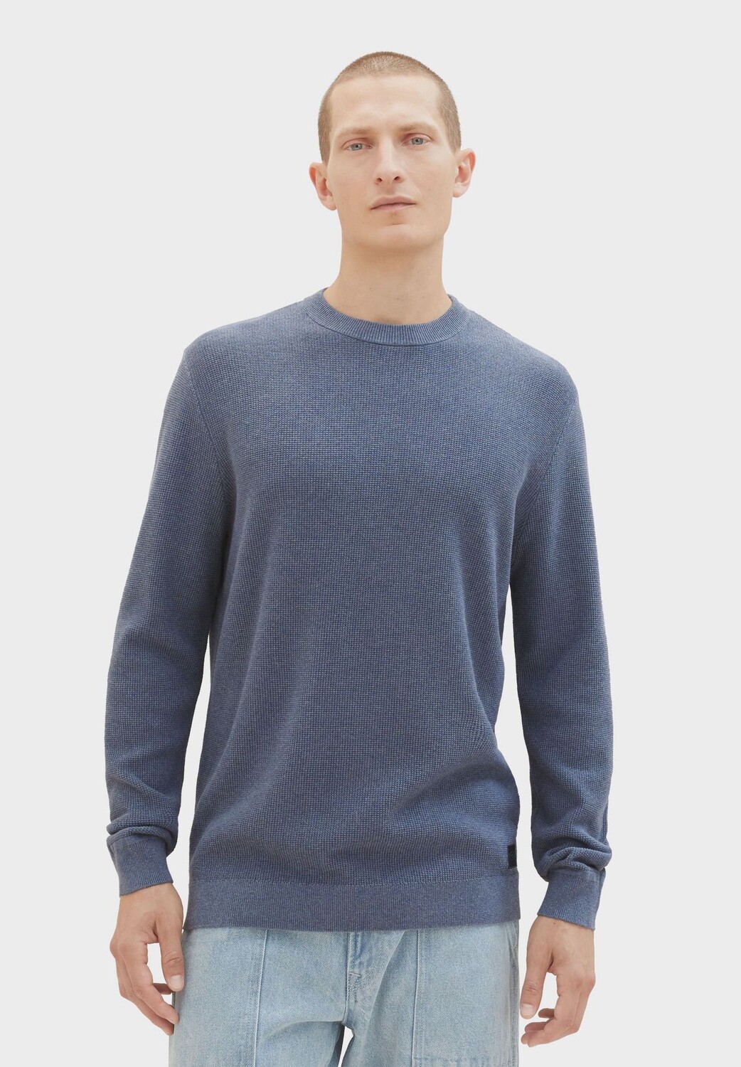 Пуловер, круглый вырез, ребристые манжеты, мужской TOM TAILOR, цвет Vintage Indigo
Пуловер, круглый вырез, ребристые манжеты, мужской TOM TAILOR, цвет Vintage Indigo