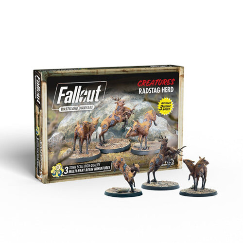 Фигурки Fallout: Wasteland Warfare Creatures Radstag Herd
Фигурки Fallout: Wasteland Warfare Creatures Radstag Herd