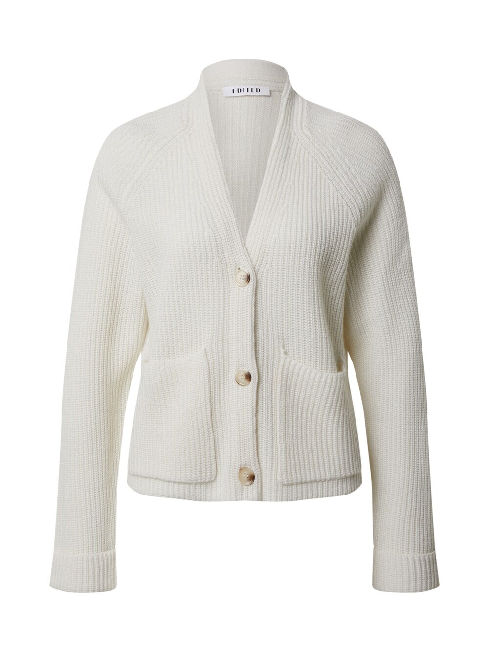 Вязаный кардиган EDITED Lamis, белый
Вязаный кардиган EDITED Lamis, белый