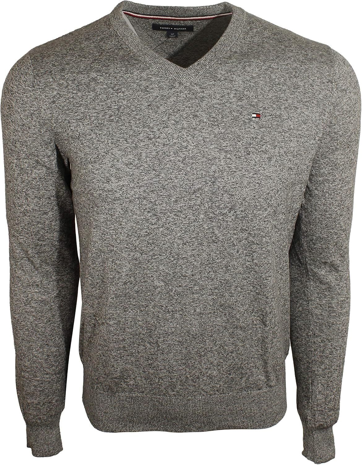 Мужской свитер Tommy Hilfiger с V-образным вырезом, Grey Heather
Мужской свитер Tommy Hilfiger с V-образным вырезом, Grey Heather
