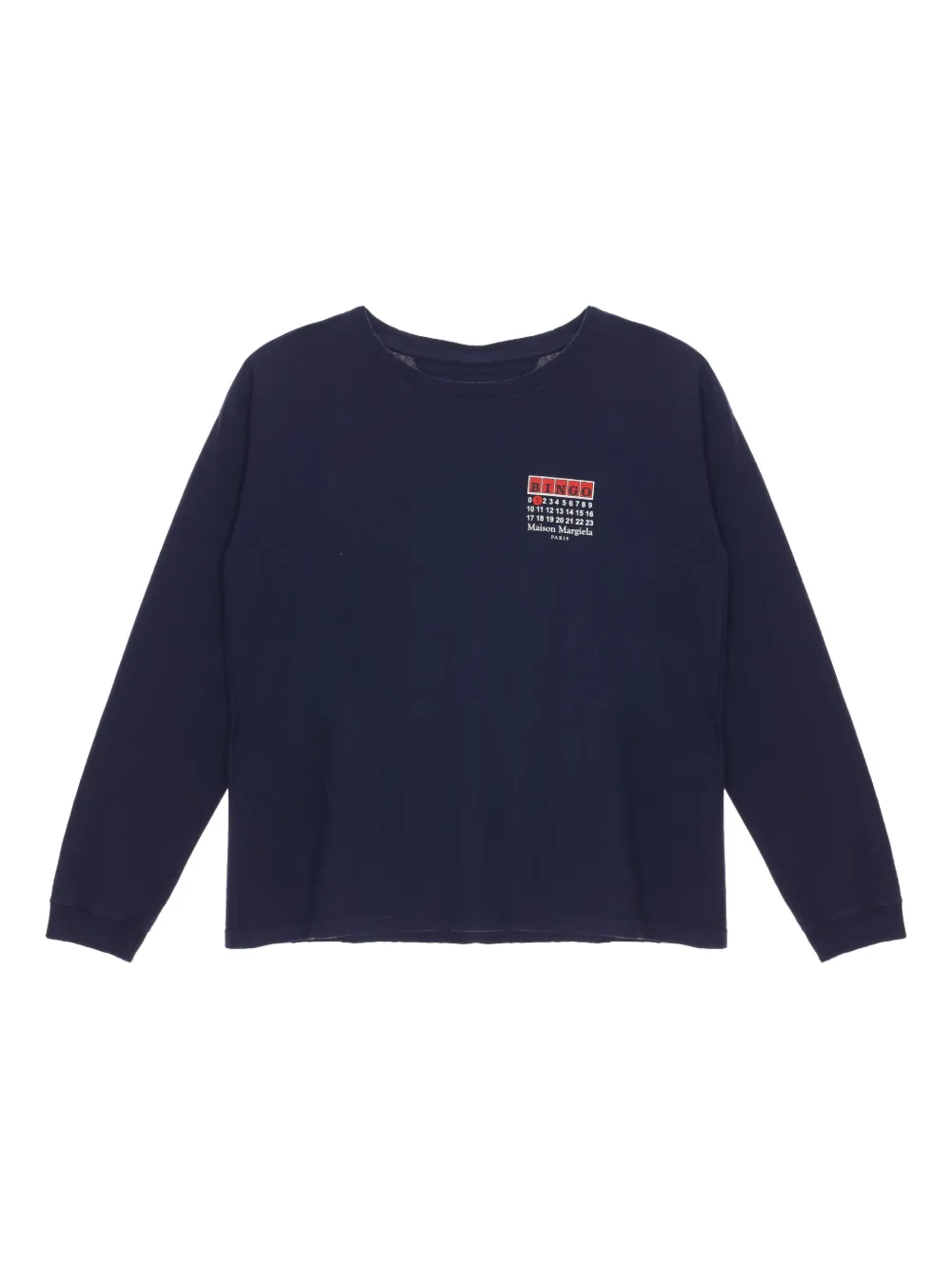Футболка Bingo с длинными рукавами Maison Margiela, синий
Футболка Bingo с длинными рукавами Maison Margiela, синий