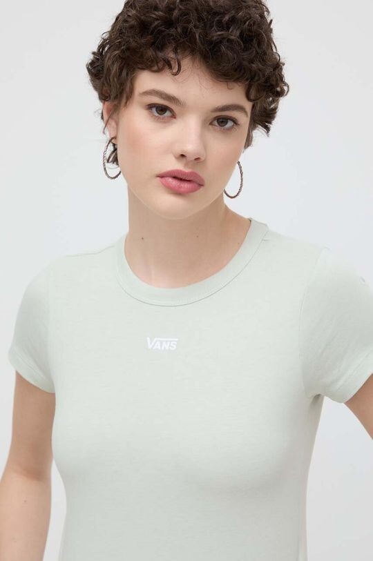 Хлопковая футболка Vans, зеленый
Хлопковая футболка Vans, зеленый