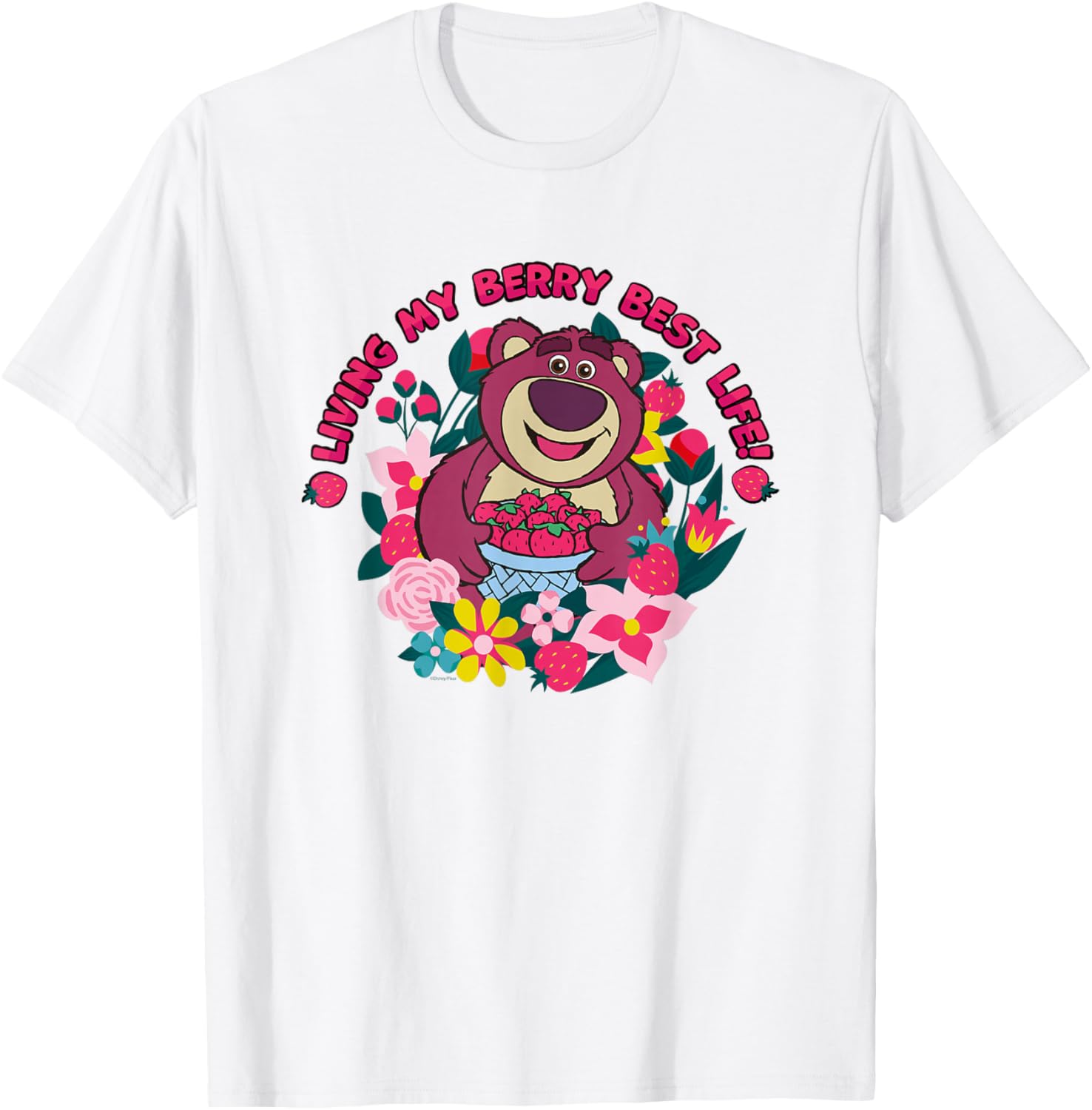 Футболка Disney & Pixar Toy Story Lotso Living My Berry Best Life, белая Disney Pixar
Футболка Disney & Pixar Toy Story Lotso Living My Berry Best Life, белая Disney Pixar