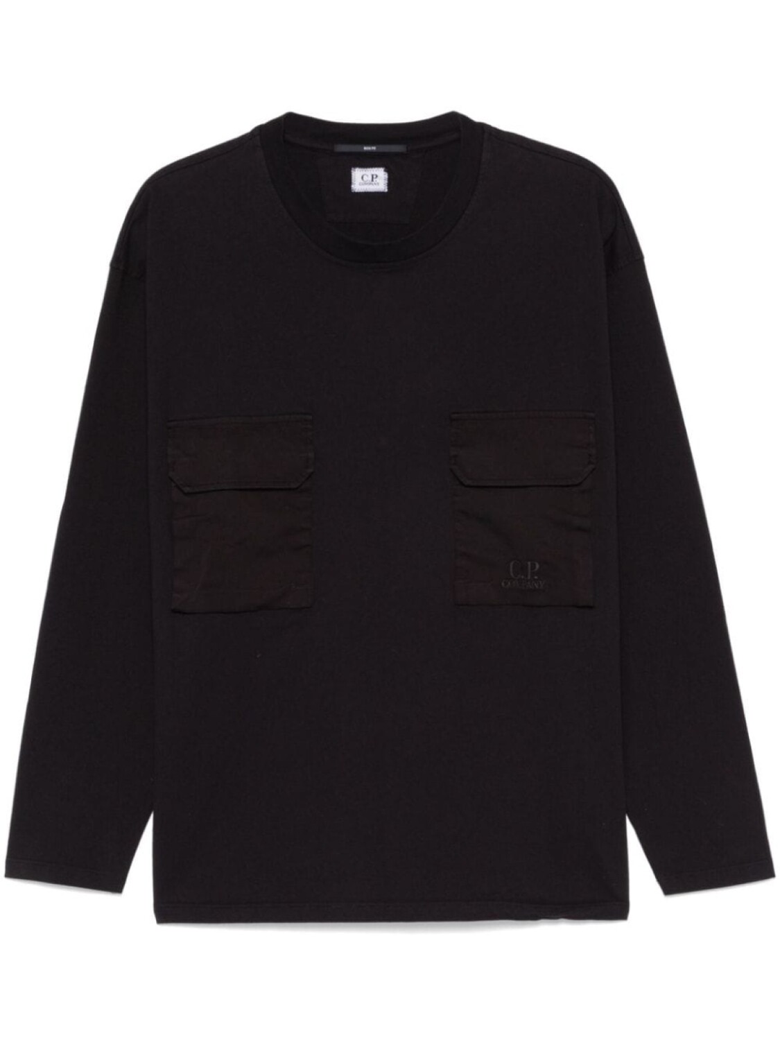 Футболка с вышитым логотипом компании CP C.P. Company, черный
Футболка с вышитым логотипом компании CP C.P. Company, черный