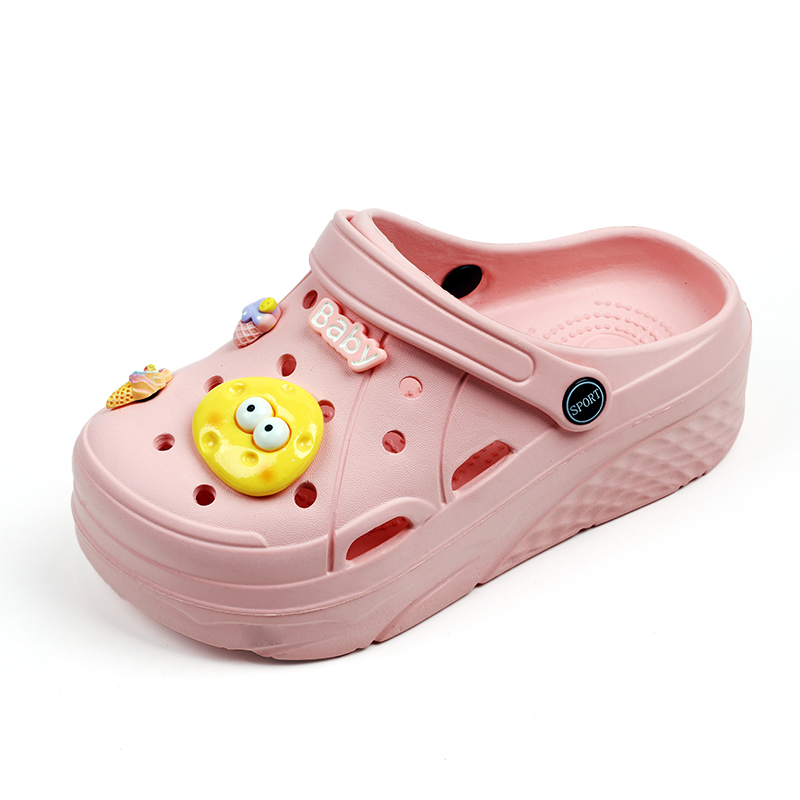 Водонепроницаемые детские сандалии, увеличивающие рост, для подростков Wooden Rabbit, розовый 
Водонепроницаемые детские сандалии, увеличивающие рост, для подростков Wooden Rabbit, розовый