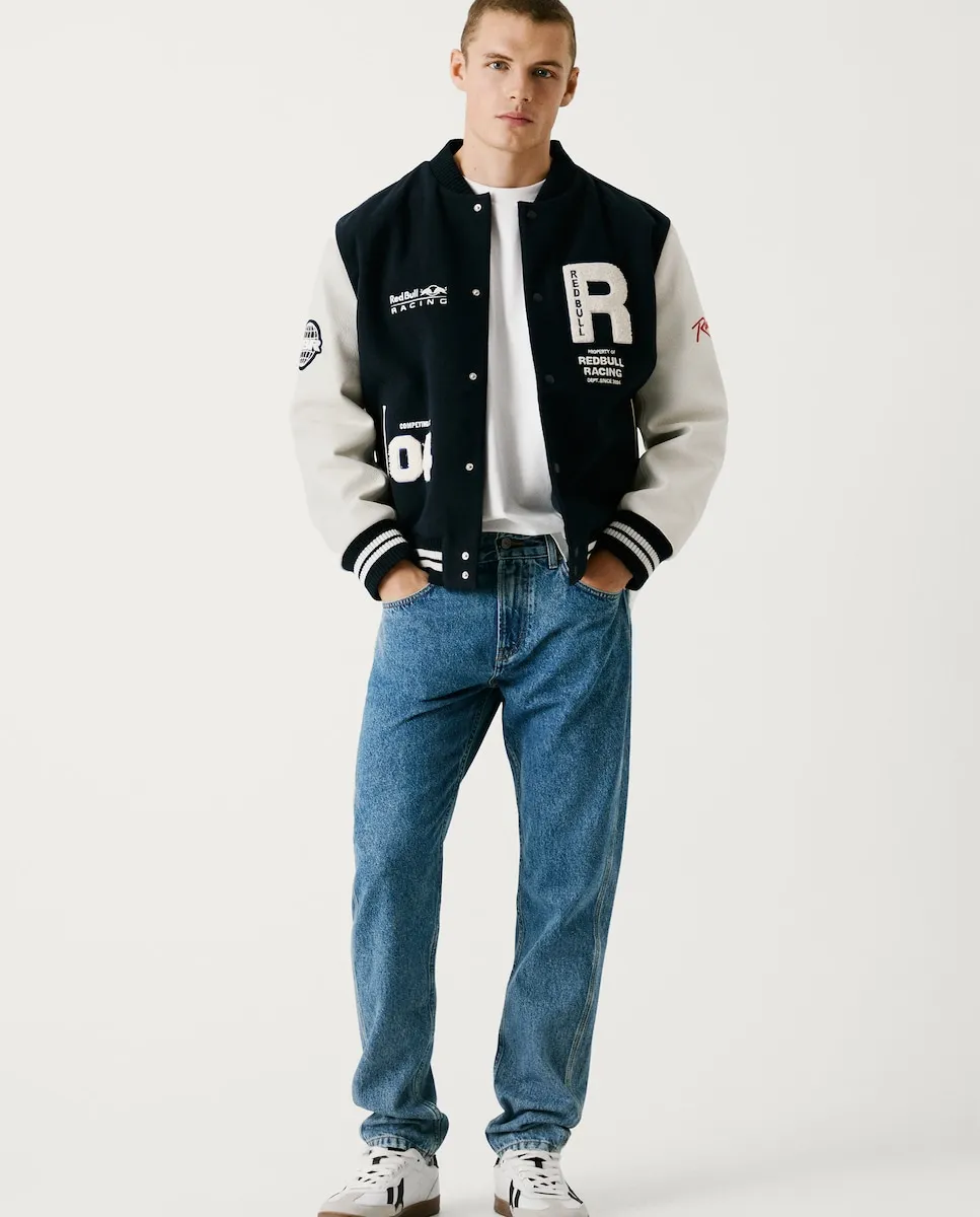 Мужские джинсы Red Bull Racing зауженного кроя Pepe Jeans, синий
Мужские джинсы Red Bull Racing зауженного кроя Pepe Jeans, синий