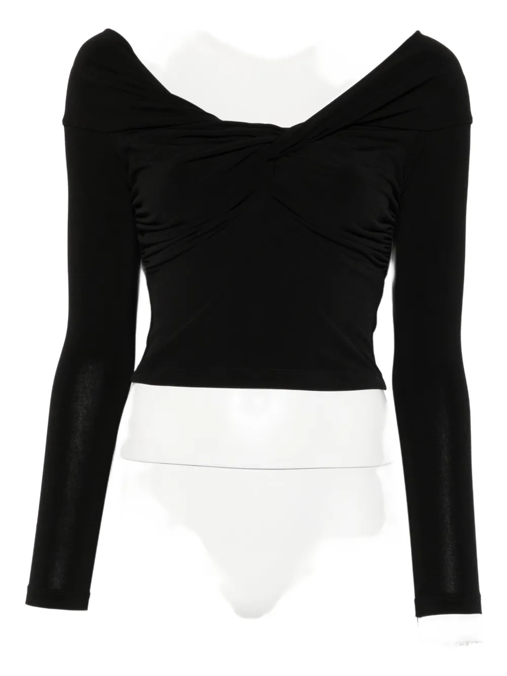 Укороченная футболка с длинными рукавами Patrizia Pepe, черный
Укороченная футболка с длинными рукавами Patrizia Pepe, черный