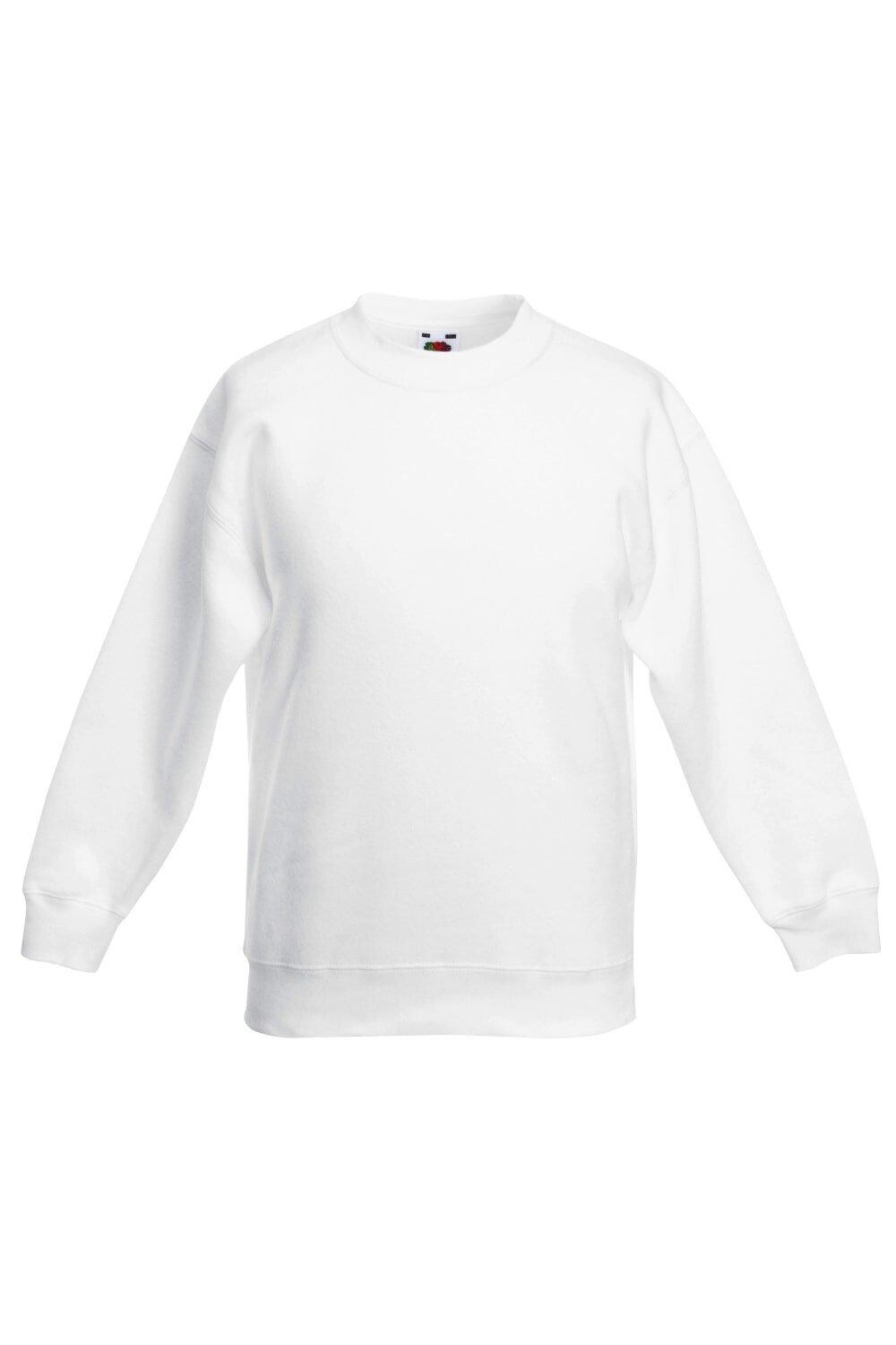 Свитшот классический втачной Fruit of the Loom, белый
Свитшот классический втачной Fruit of the Loom, белый