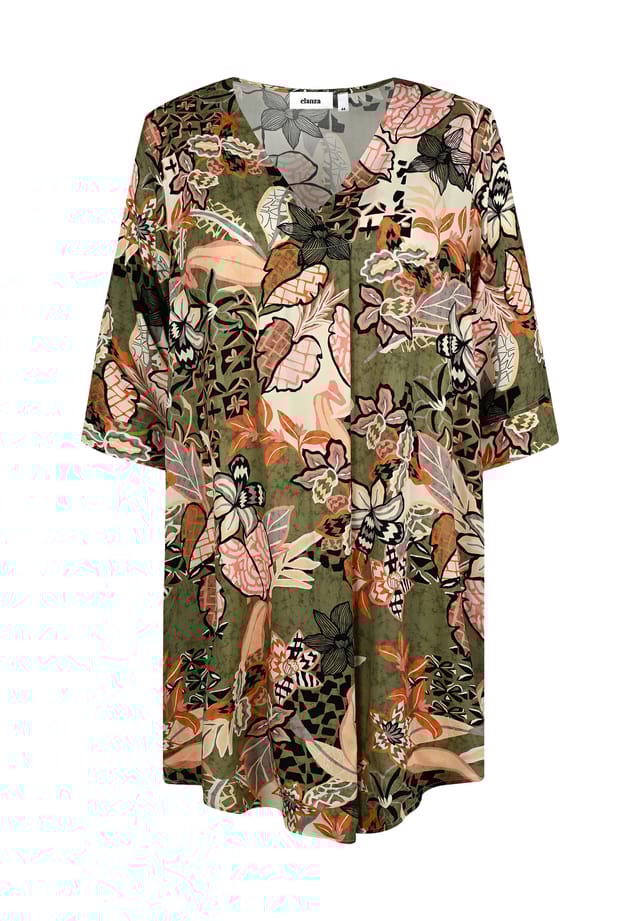Платье с цветочным принтом оливкового/розового цвета Elanza, мультиколор
Платье с цветочным принтом оливкового/розового цвета Elanza, мультиколор