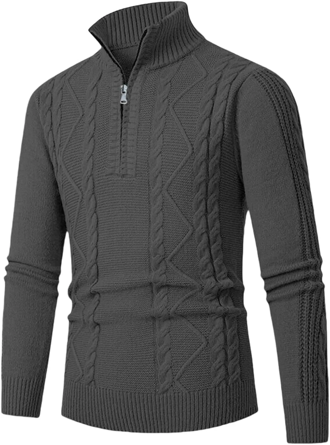 Мужской свитер Cambkatl с воротником-поло и молнией на 1/4, Slim Fit
Мужской свитер Cambkatl с воротником-поло и молнией на 1/4, Slim Fit