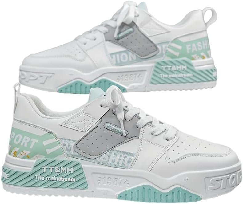 Мужские кроссовки сшитого дизайна с хорошим сцеплением, дышащие шнурованные кеды Hhhchpm, белый/зеленый
Мужские кроссовки сшитого дизайна с хорошим сцеплением, дышащие шнурованные кеды Hhhchpm, белый/зеленый