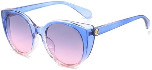 Винтажные солнцезащитные очки 2027 года для женщин, круглые, с градиентным затемнением, для мужчин и женщин, защита от УФ-излучения UV400, серо-розовые, один размер MTZJH, One Color
Винтажные солнцезащитные очки 2027 года для женщин, круглые, с градиентным затемнением, для мужчин и женщин, защита от УФ-излучения UV400, серо-розовые, один размер MTZJH, One Color