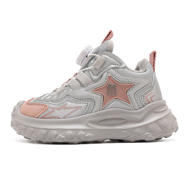 Нескользящие, легкие, амортизирующие, низкие детские кроссовки для повседневной носки BOBDOG, серый/розовый
Нескользящие, легкие, амортизирующие, низкие детские кроссовки для повседневной носки BOBDOG, серый/розовый