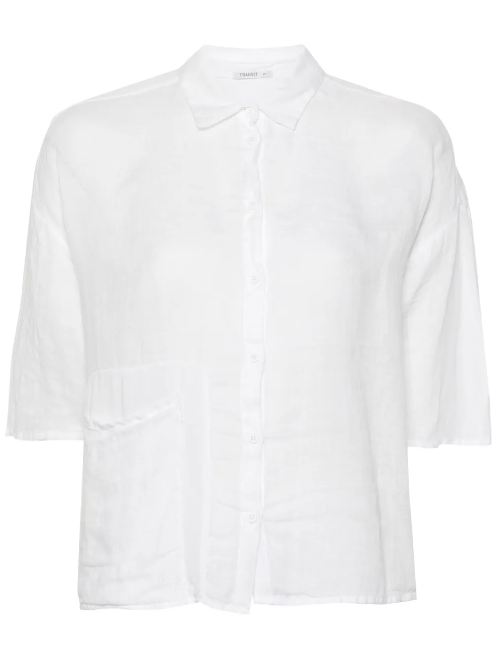 Рубашка с приспущенными плечами Transit, белый 
Рубашка с приспущенными плечами Transit, белый