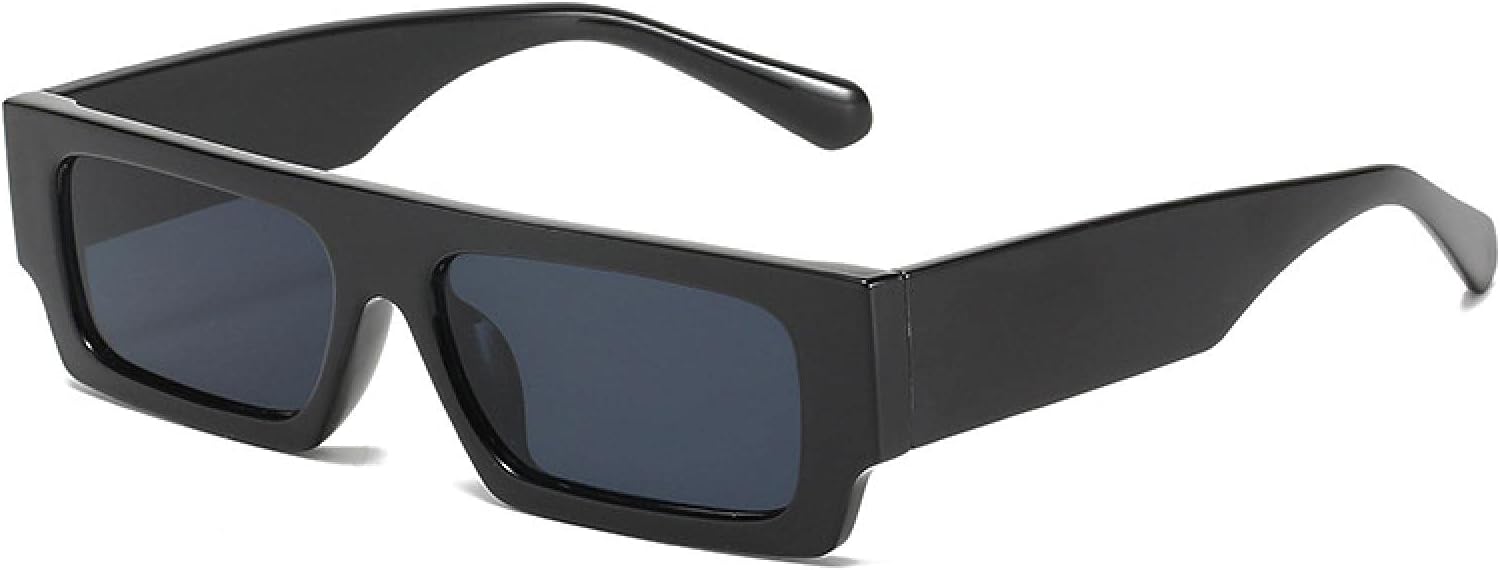 Модные прямоугольные женские солнцезащитные очки в винтажном стиле с леопардовым принтом, темно-зеленые очки, мужские солнцезащитные очки с плоской верхней частью, защита от УФ-излучения UV400 TKKTLLT, Black Gray
Модные прямоугольные женские солнцезащитные очки в винтажном стиле с леопардовым принтом, темно-зеленые очки, мужские солнцезащитные очки с плоской верхней частью, защита от УФ-излучения UV400 TKKTLLT, Black Gray