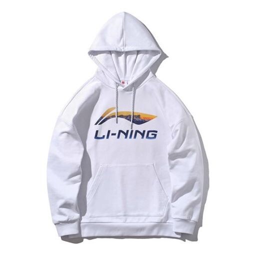 Толстовка с капюшоном в стиле классической пары с принтом логотипа на неделе моды в Нью-Йорке Li-Ning, белый
Толстовка с капюшоном в стиле классической пары с принтом логотипа на неделе моды в Нью-Йорке Li-Ning, белый