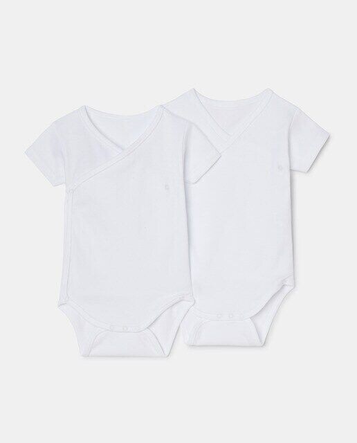 Набор из 2 скрещенных детских боди с короткими рукавами Cotton Juice, белый
Набор из 2 скрещенных детских боди с короткими рукавами Cotton Juice, белый