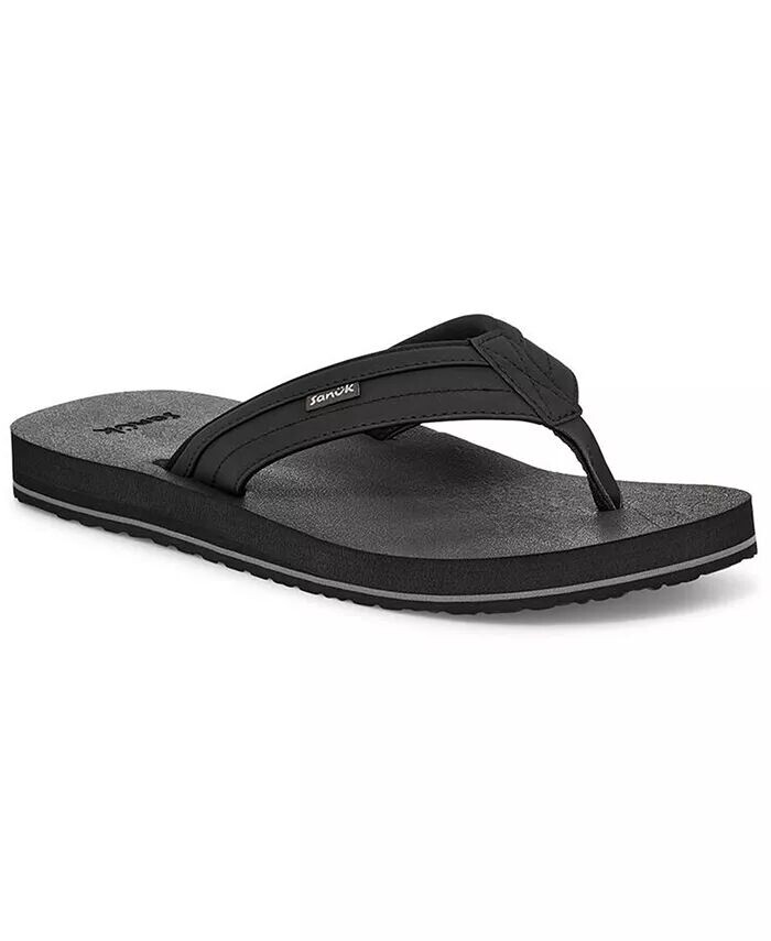 Мужские сандалии Ziggy Flip-Flop Sanuk, черный
Мужские сандалии Ziggy Flip-Flop Sanuk, черный