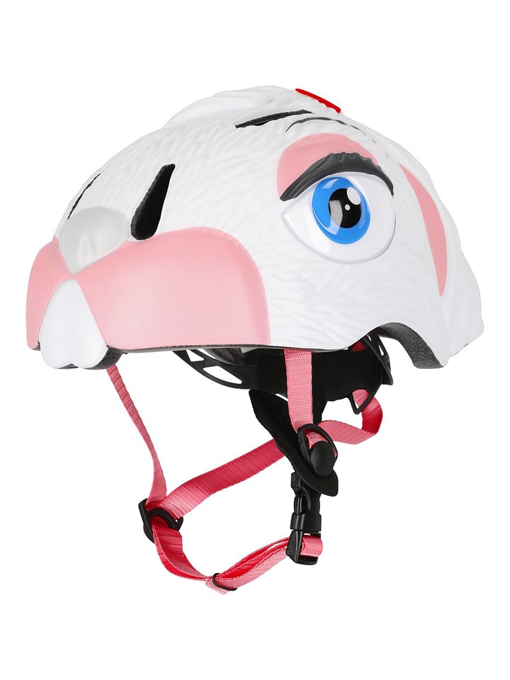 Crazy Safety Велосипедный шлем бело-розового цвета
Crazy Safety Велосипедный шлем бело-розового цвета