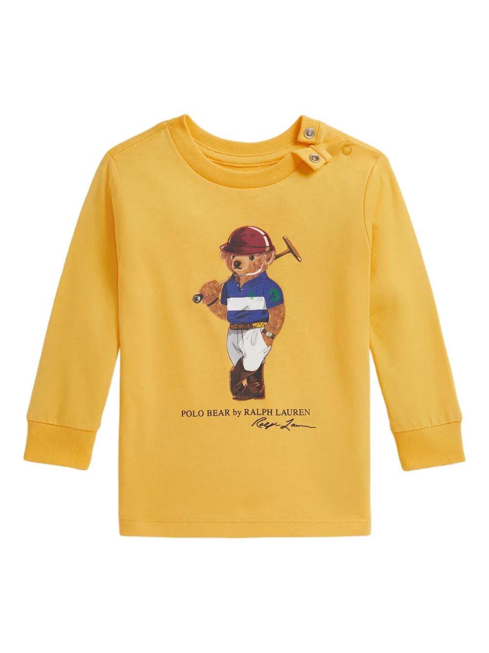 Толстовка с длинными рукавами и медвежонком Polo Polo Ralph Lauren Kids, желтый
Толстовка с длинными рукавами и медвежонком Polo Polo Ralph Lauren Kids, желтый