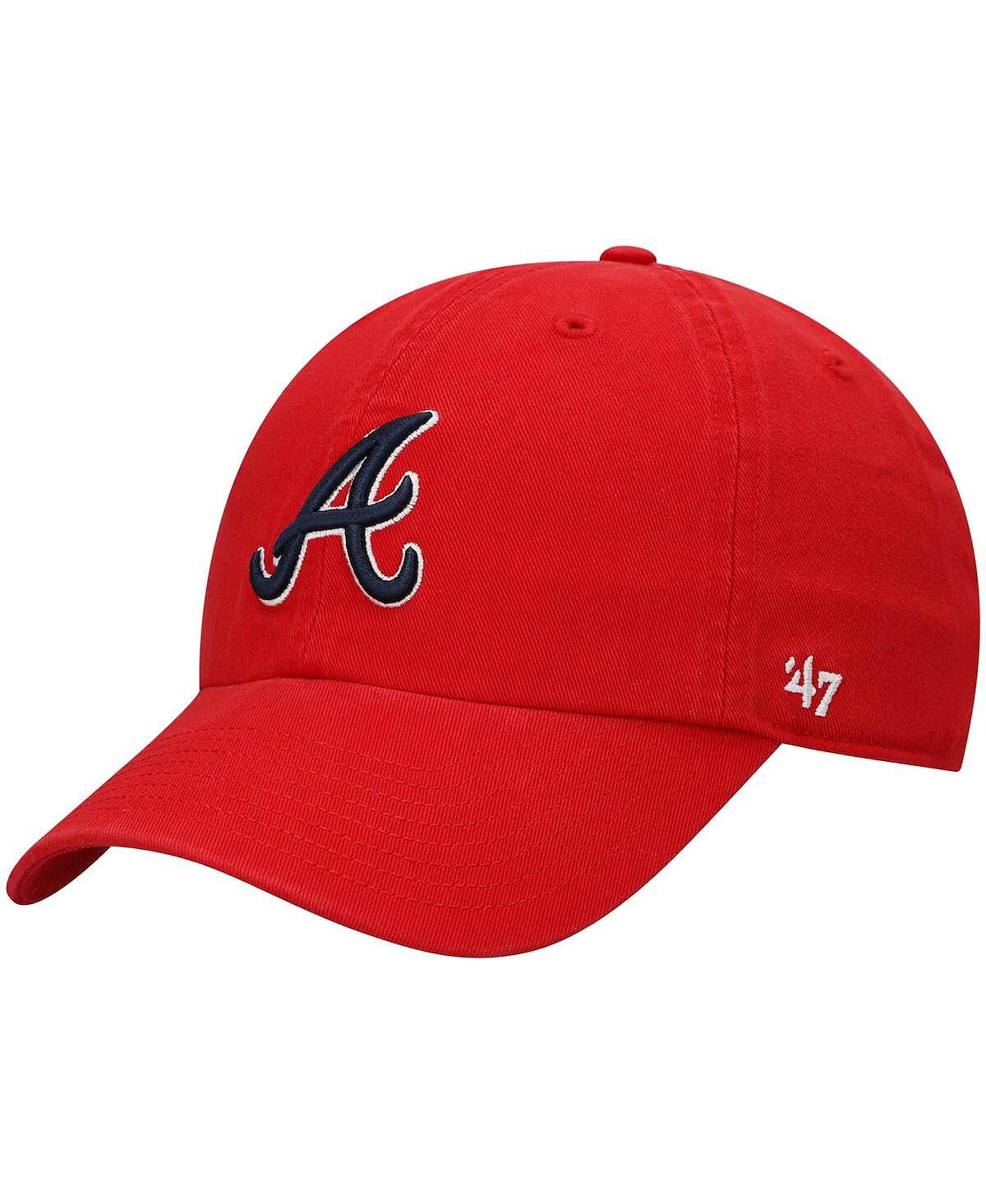 Мужская красная регулируемая кепка Atlanta Braves Team 47 '47 '47 Brand
Мужская красная регулируемая кепка Atlanta Braves Team 47 '47 '47 Brand